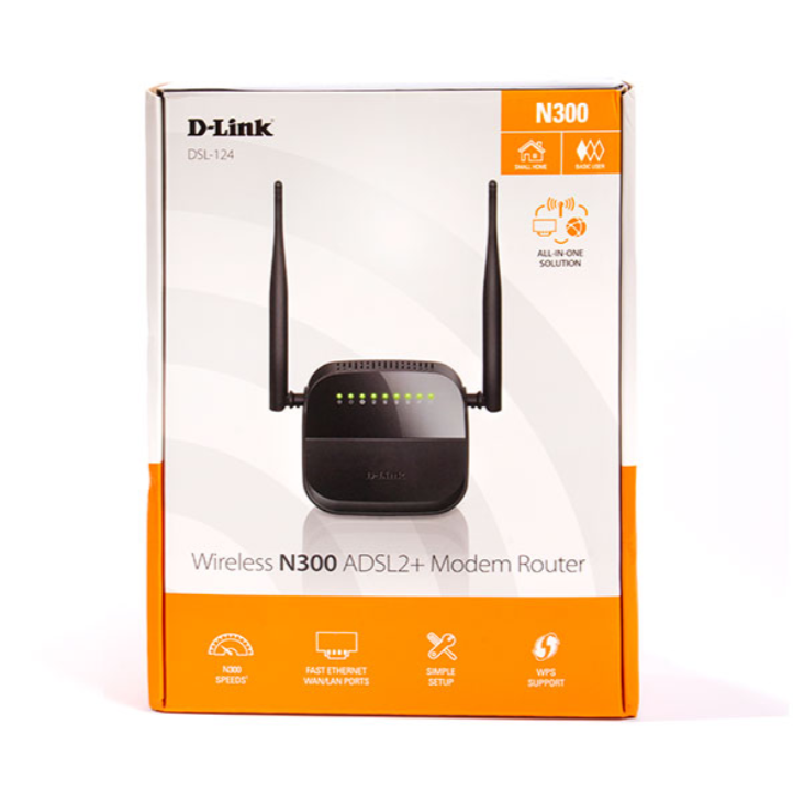 MODEM ROUTER D-LINK DSL124 